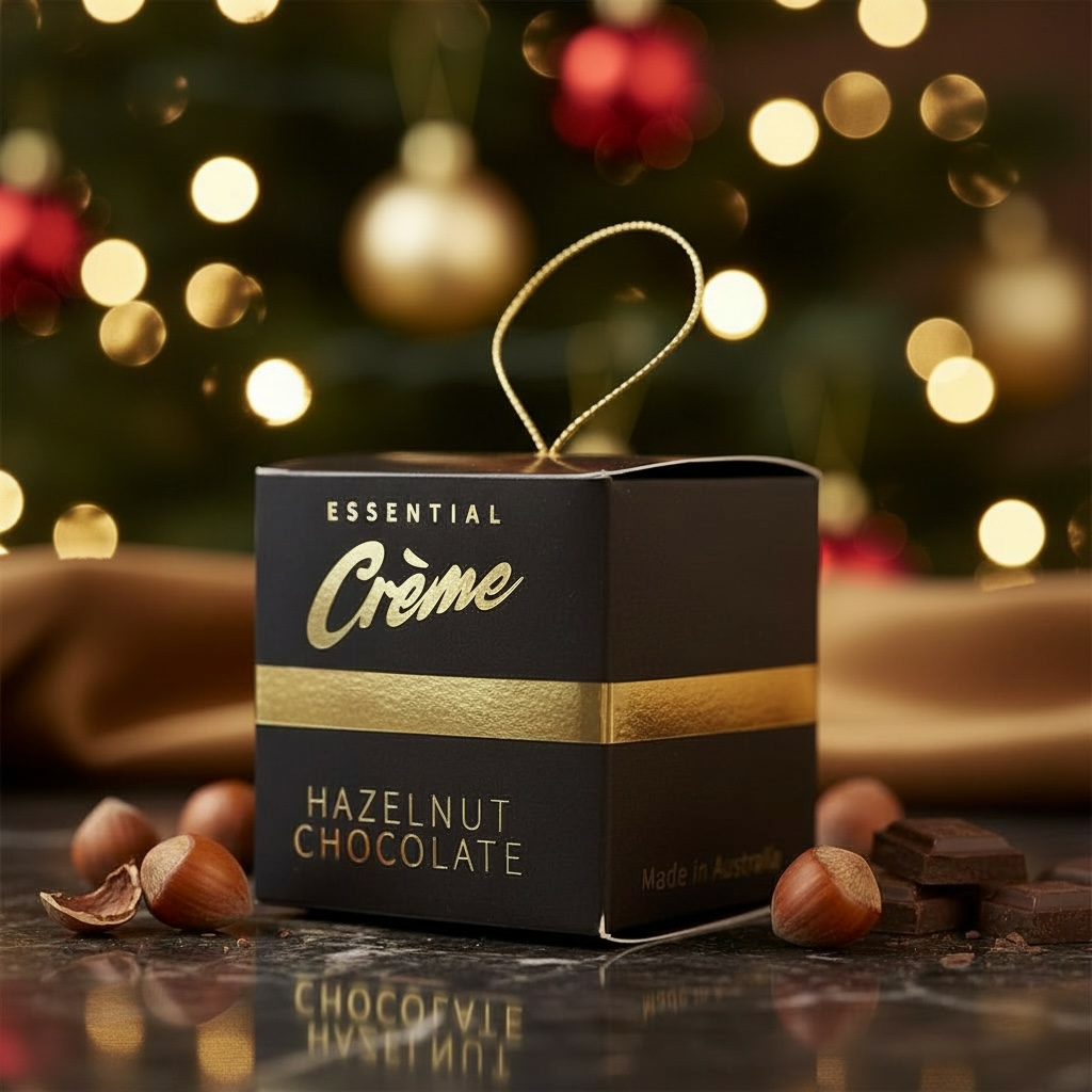 Xmas Tree Ornament - Hazelnut Chocolate