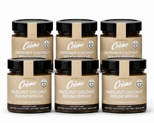 Hazelnut Coconut Rough Spread Value Pack – 6 x 200g